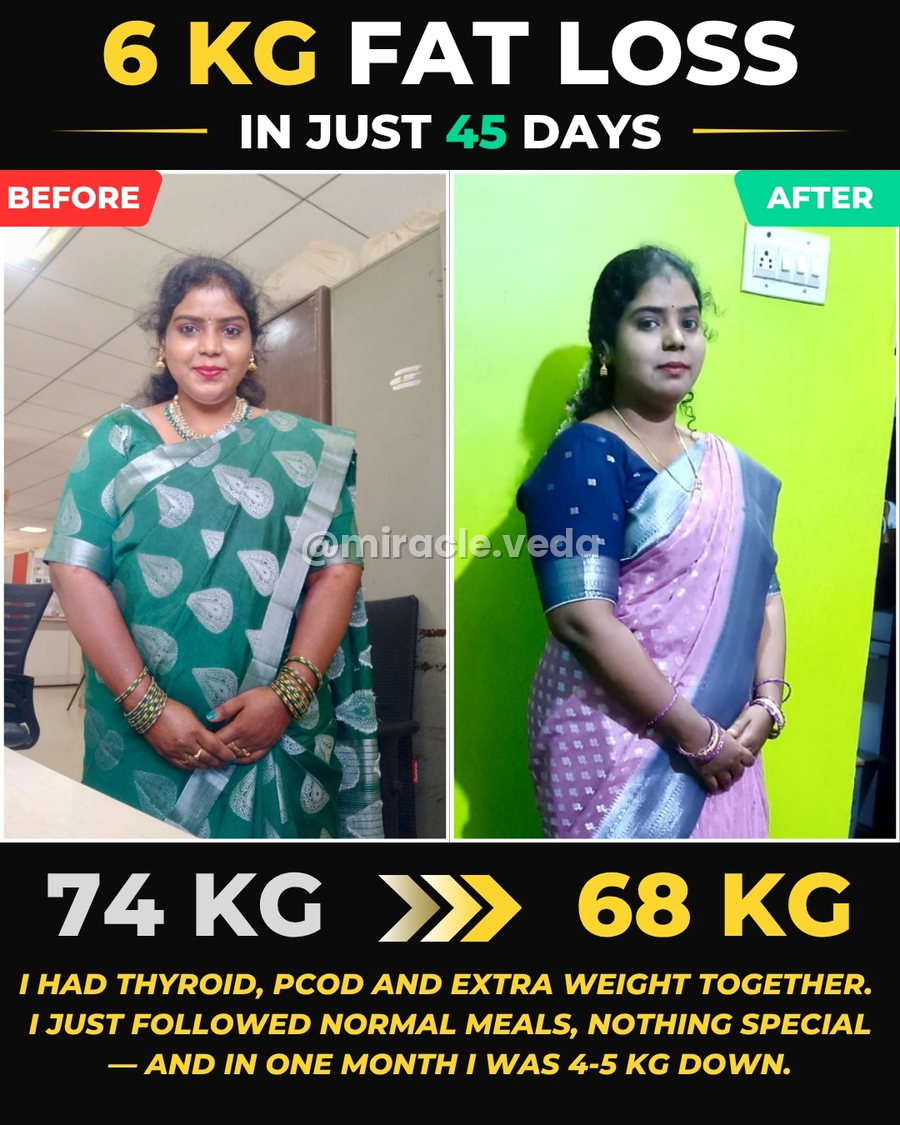 Soundarya transformation — Miracle Veda client
